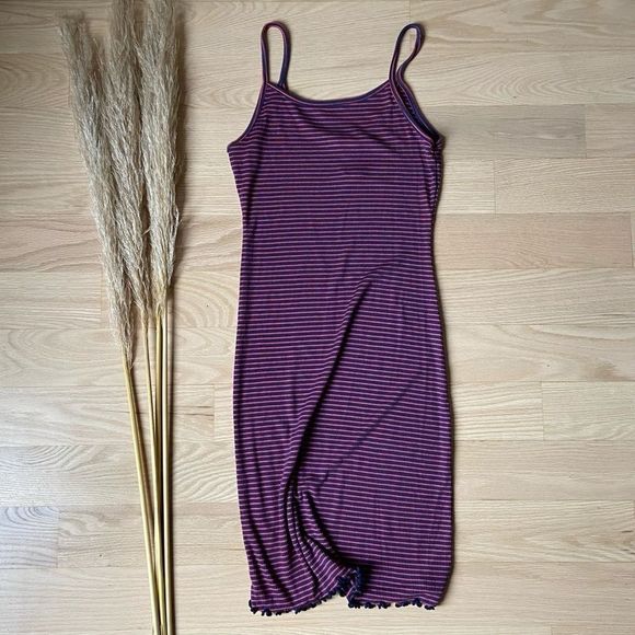 Caution To The Wind | Ribbed Mini Dress - Picture 1 of 8